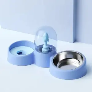 طقم وعاءين للحيوانات الأليفة، The double food & water Bowl