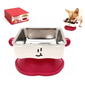 وعاء مرتفع للطعام أو الماء للحيوانات الأليفة The High Pet Food Bowl