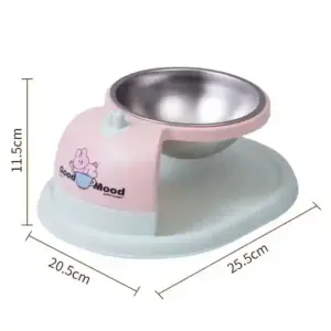 طقم أوعية طعام المرتفعة The Pet Food High Bowl