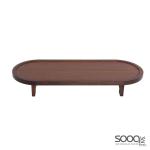 Serving Plate-Brown-39x17x7cm
