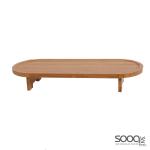 Serving Plate-Brown-49x19x7cm
