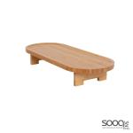 Serving Plate-Brown-39x17x7cm