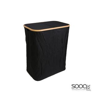 سلة غسيل من قطعتين 57x37x68 اسود