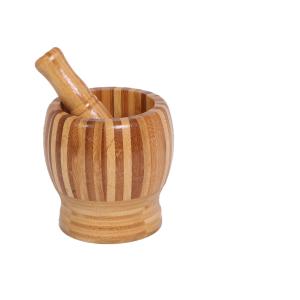 Garlic Crusher-Brwon-Wooden