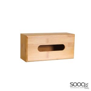 Tissue Box-Brown-Wooden