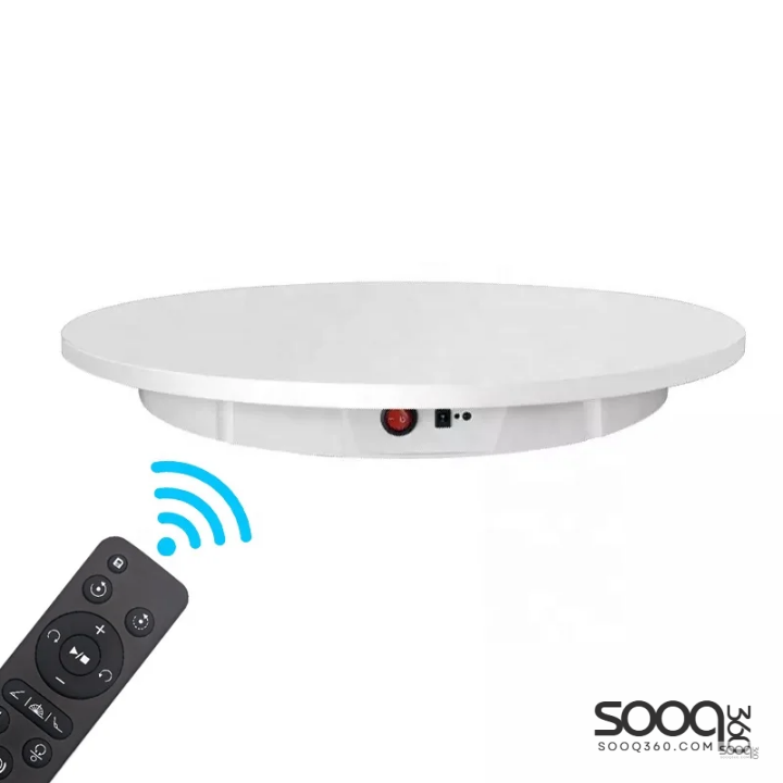 تيرن تيبل قرص الدوران الفوتوغرافي قياس 42سم -Electric turntable Display stand 42cm