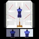 PULUZ 2m 240W 5500K Photo Light Studio Box Kit for Clothes / Adult Model Portrait (EU Plug)