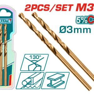 Total TAC11203001 ريش ستانلس كوبلت مكفولة كرت حبتين 3 ملم