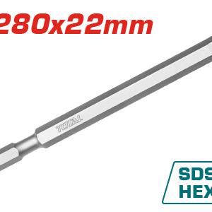 Total TAC153172 Hex Chise 17*280 ازميل سداسي مبسط همر عفريت