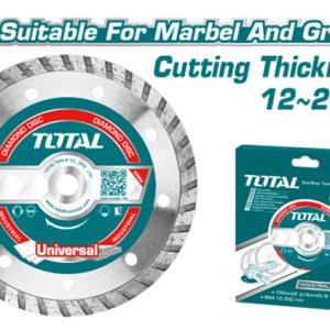 اسطوانة قص للرخام والجرانيت Total TAC2132301 Turbo diamond disc 9"