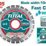 Total TAC2164051 أسطوانة قص زفتة 16 انش