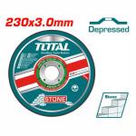 Total TAC2222301 فيبر قص حجر 9 انش 3 ملم