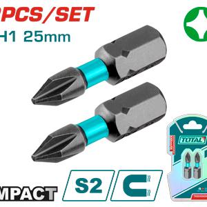 Total TACIM71PH125 راسية درل مصلب عدد 2 PH1-25mm