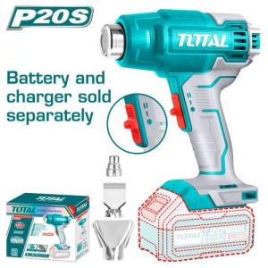 Total TBLI2002 سشوار صناعي 20 فولت بدون بطاريةTemperature:300/630°C - Air flow rate:100/200l/min