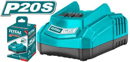 TOTALTFCLI2001 Fast intelligent charger 20V شاحن بطارية