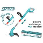 Total TGTLI20018 Lithium-Ion grass trimmer 20v ماكنة قص حواف للعشب بدون بطارية وشاحن