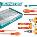 Total THKTV02H091 9 Pcs Insulated hand tools set طقم عده معزول