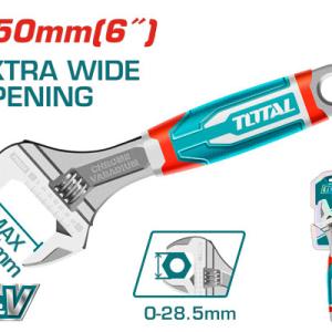 TOTAL THT101066 Adjustable wrench 6" مفتاح موليت