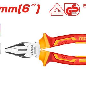 Total THTIP2161 Insulated combination pliers زرادية معزول 6 انش