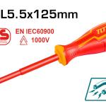TOTAL THTIS5125 Insulated Screwdriver 5.5×125 1000v مفك عادي معزول
