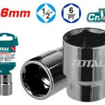 بوكس قصير 16 ملم 1/2" TOTAL THTST12161