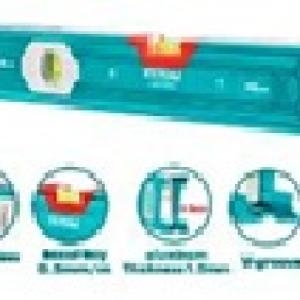 Total TMT26056 Spirit level(With powerful magnets) 60cm ميزان ماء مغناطيس ثقيل