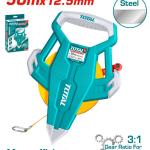 TOTAL TMT710506 STEEL MEASURING TAPE كركر 50 متر حديد