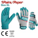 Total TSP1808-XL كفوف ميكانيك ثقيل